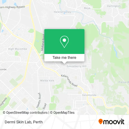 Derml Skin Lab map