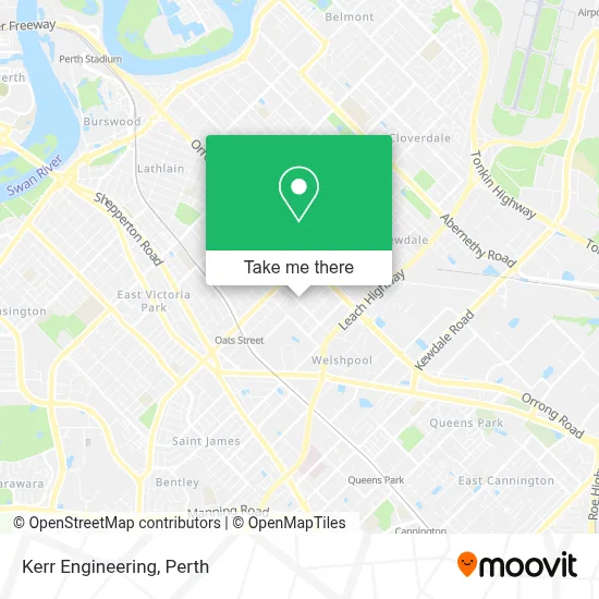 Kerr Engineering map