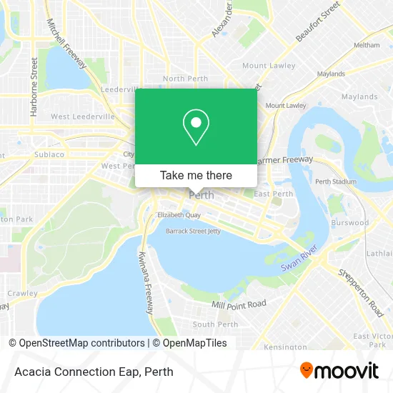 Mapa Acacia Connection Eap