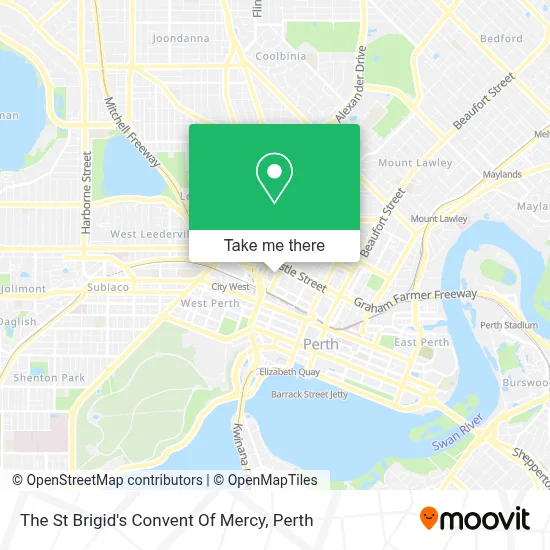 Mapa The St Brigid's Convent Of Mercy