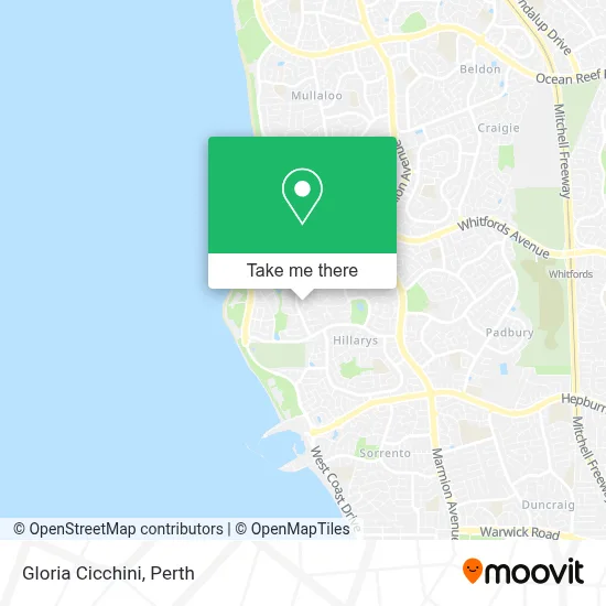 Mapa Gloria Cicchini