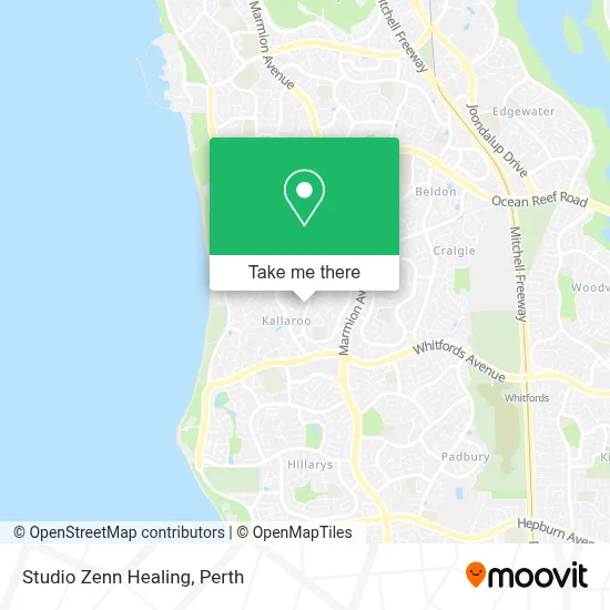 Mapa Studio Zenn Healing