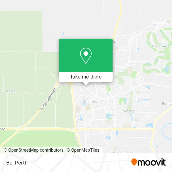 Mapa Bp