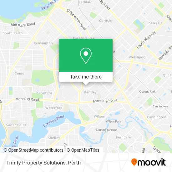 Mapa Trinity Property Solutions
