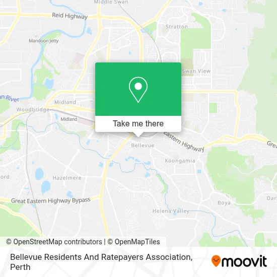 Mapa Bellevue Residents And Ratepayers Association