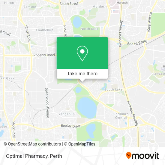 Mapa Optimal Pharmacy
