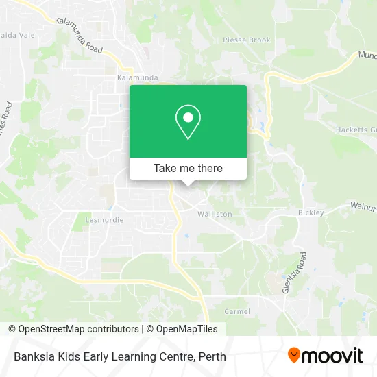 Mapa Banksia Kids Early Learning Centre