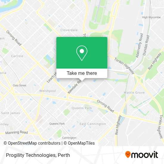 Mapa Progility Technologies