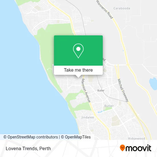 Mapa Lovena Trends
