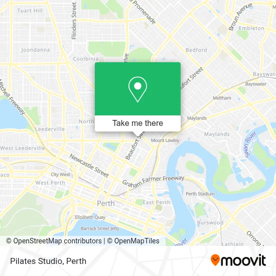 Mapa Studio Pilates