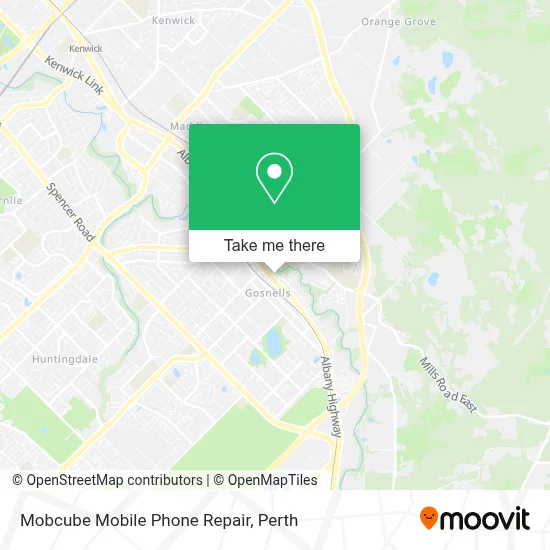 Mobcube Mobile Phone Repair map