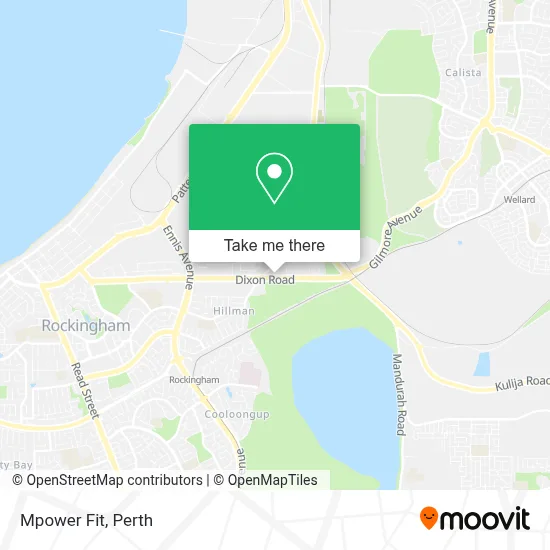 Mapa Mpower Fit