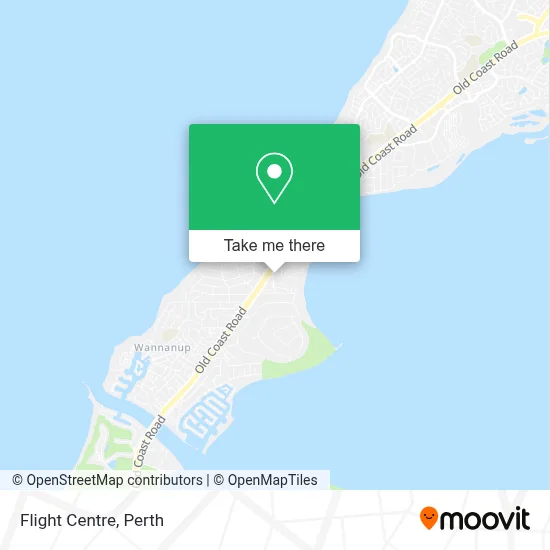 Mapa Flight Centre