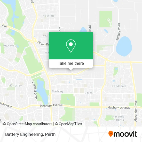 Battery Engineering map