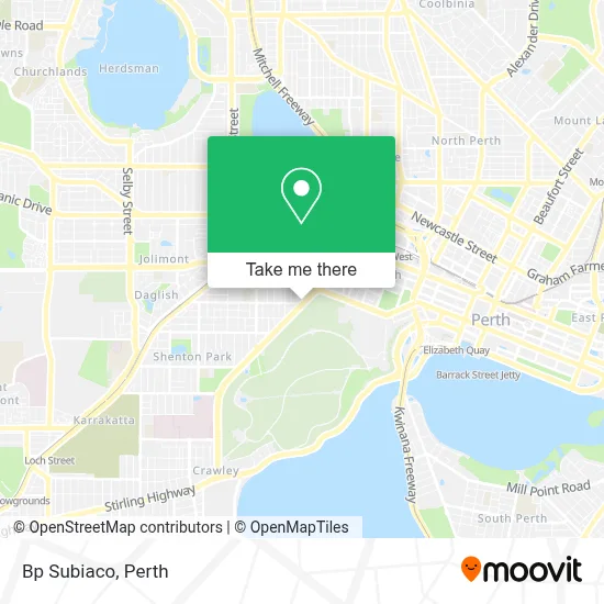 Mapa Bp Subiaco