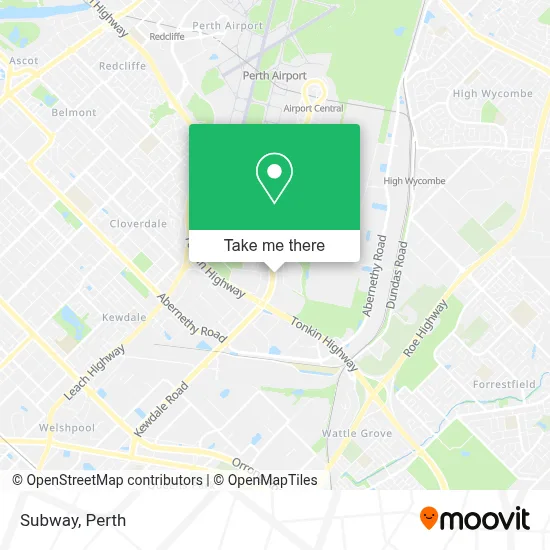 Mapa Subway