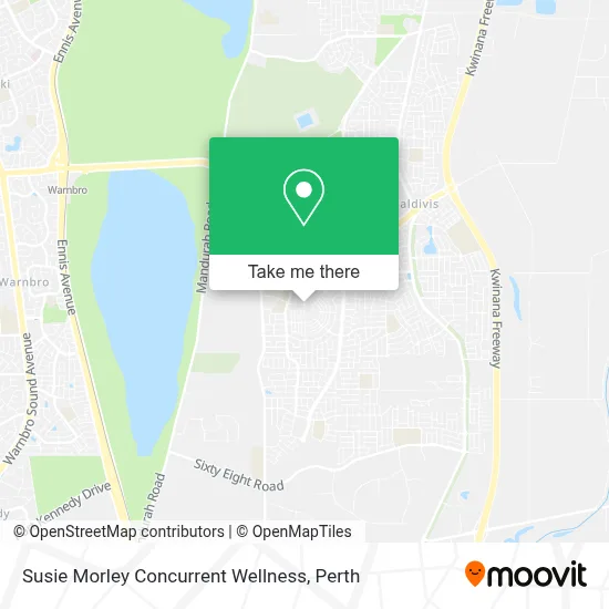 Mapa Susie Morley Concurrent Wellness