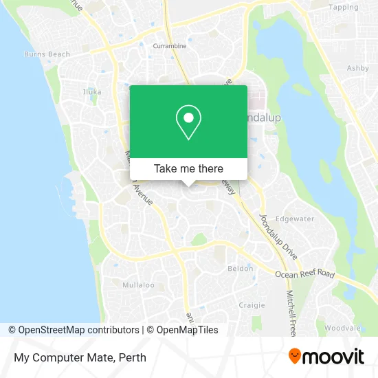 My Computer Mate map