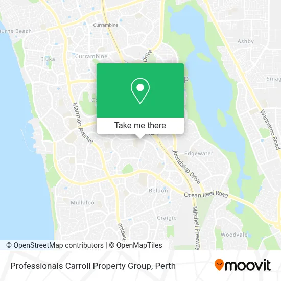 Professionals Carroll Property Group map