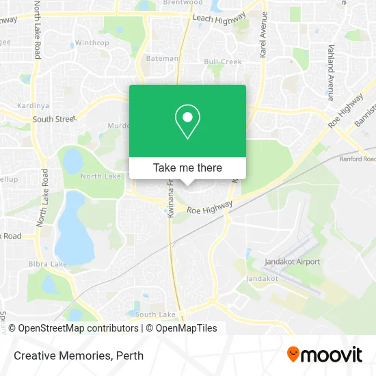 Mapa Creative Memories