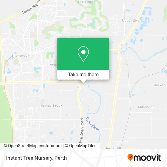 Mapa Instant Tree Nursery