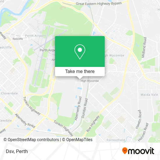 Mapa Dsv