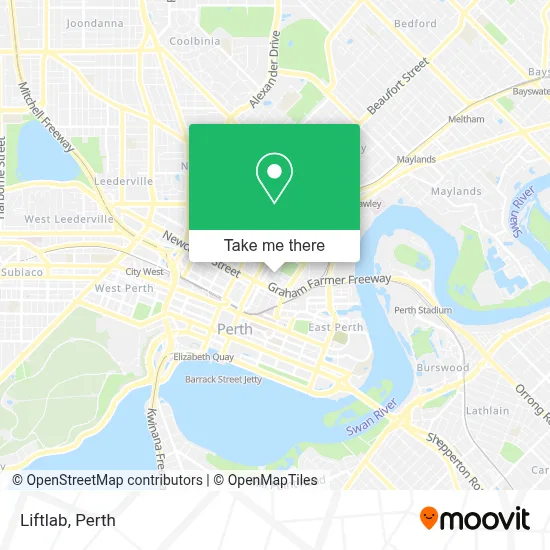 Mapa Liftlab