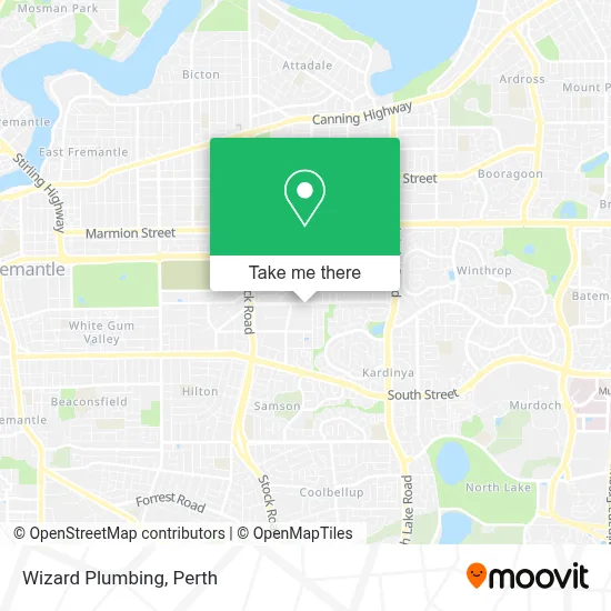 Mapa Wizard Plumbing