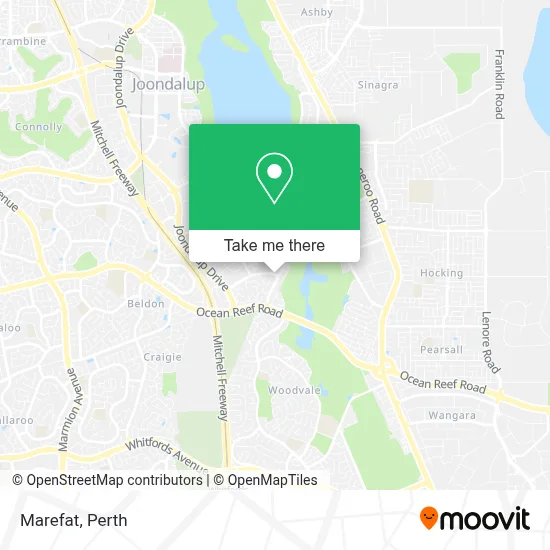 Mapa Marefat