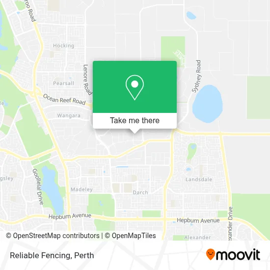 Mapa Reliable Fencing
