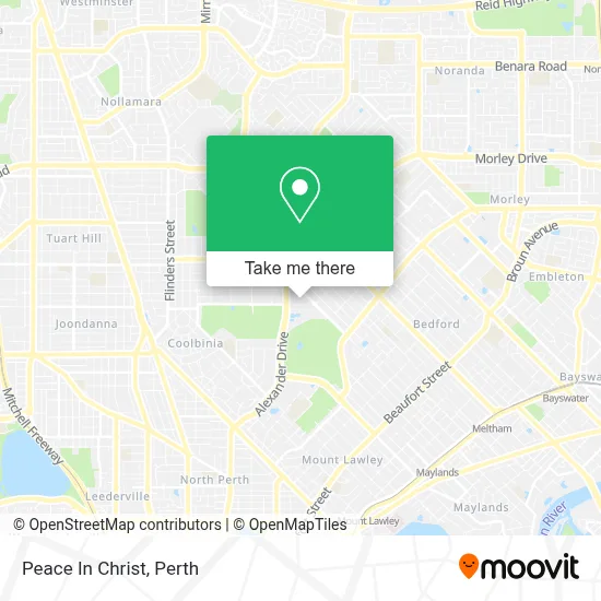Mapa Peace In Christ
