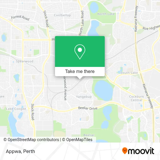 Mapa Appwa