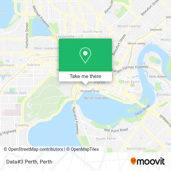 Data#3 Perth map