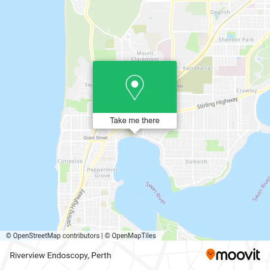 Mapa Riverview Endoscopy