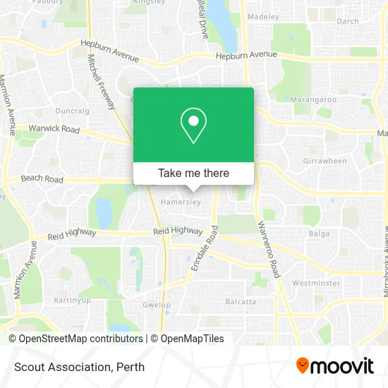 Mapa Scout Association