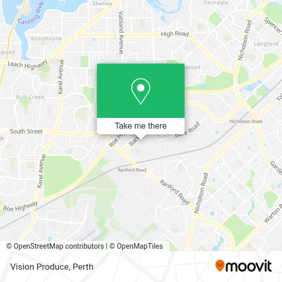Mapa Vision Produce
