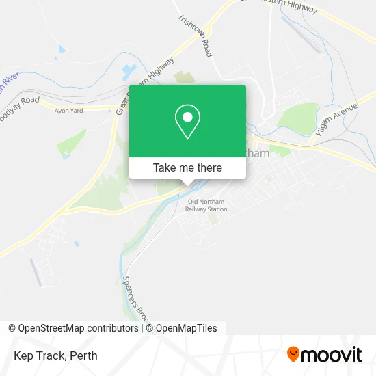 Mapa Kep Track