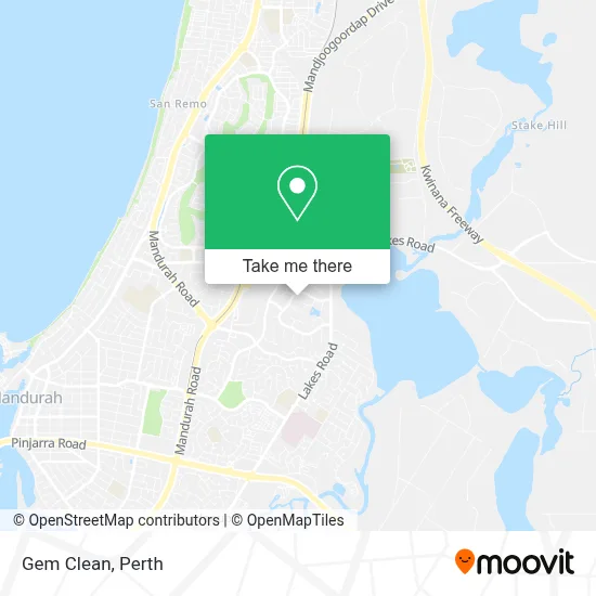 Mapa Gem Clean