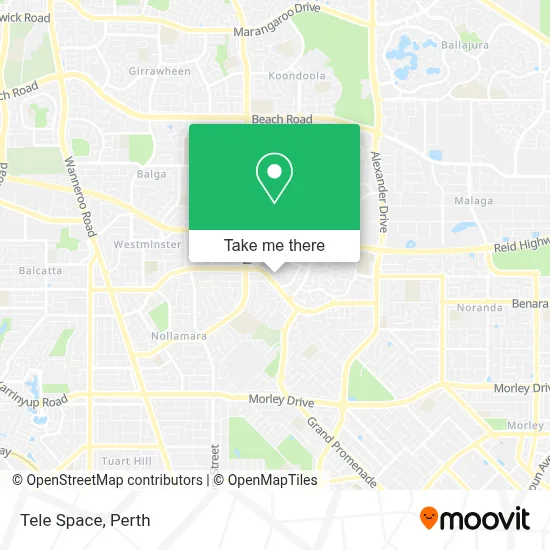 Mapa Tele Space