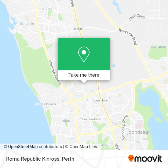 Roma Republic Kinross map