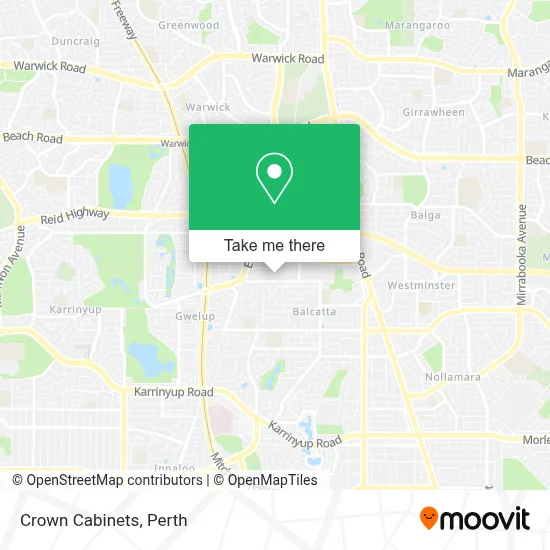 Mapa Crown Cabinets