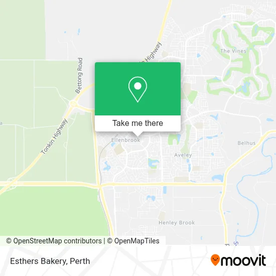 Mapa Esthers Bakery