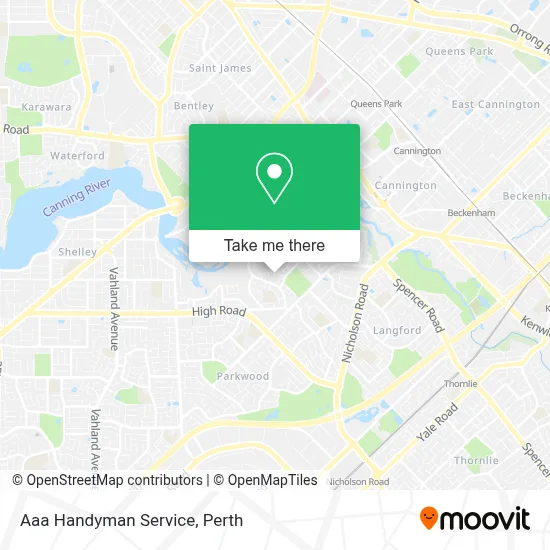 Mapa Aaa Handyman Service
