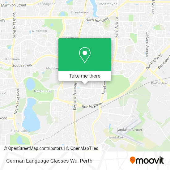 Mapa German Language Classes Wa