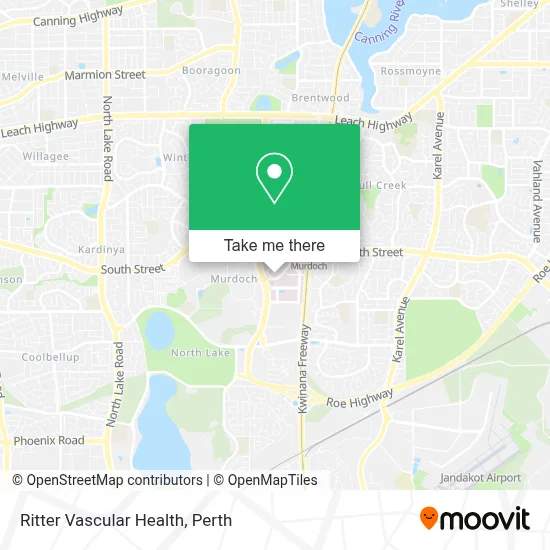 Ritter Vascular Health map