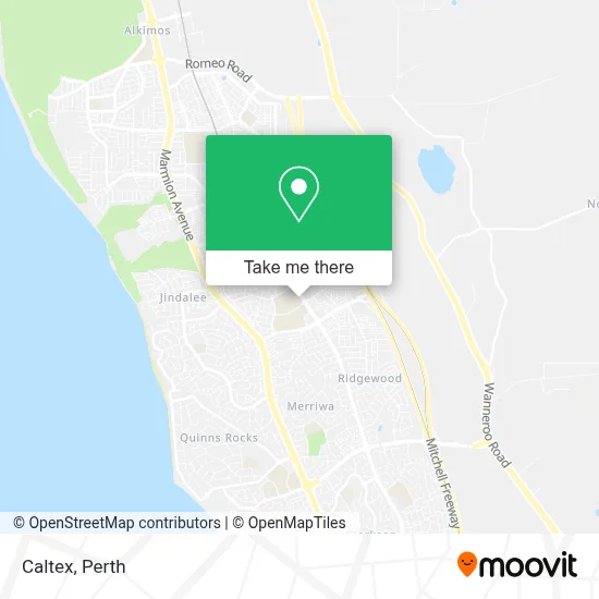 Caltex map