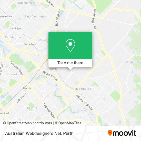 Mapa Australian Webdesigners Net