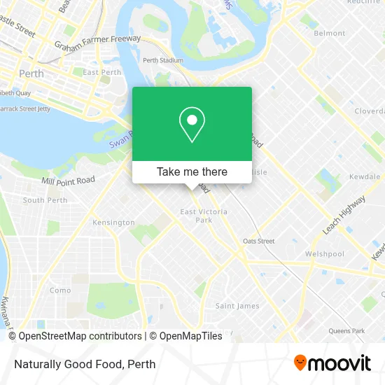 Mapa Naturally Good Food