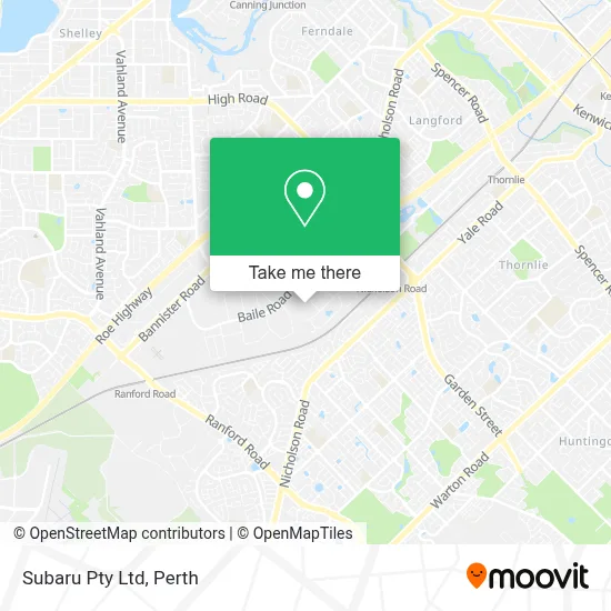 Mapa Subaru Pty Ltd