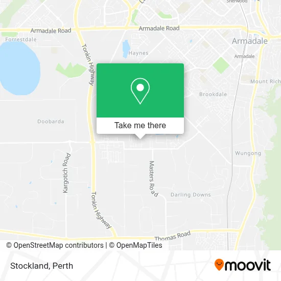 Mapa Stockland